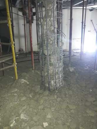 El Khayyat Centre 1 · Core removal